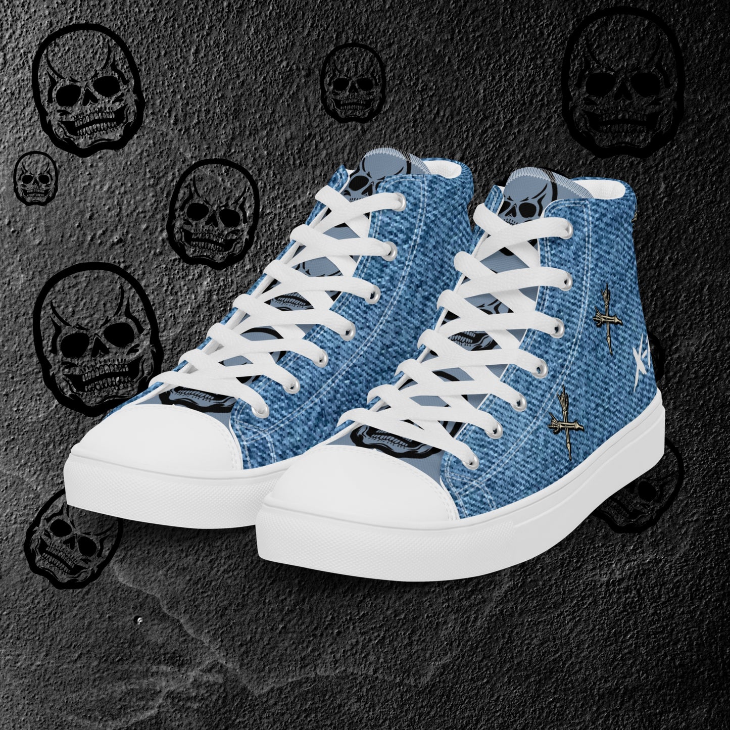 Men's High Tops Blue