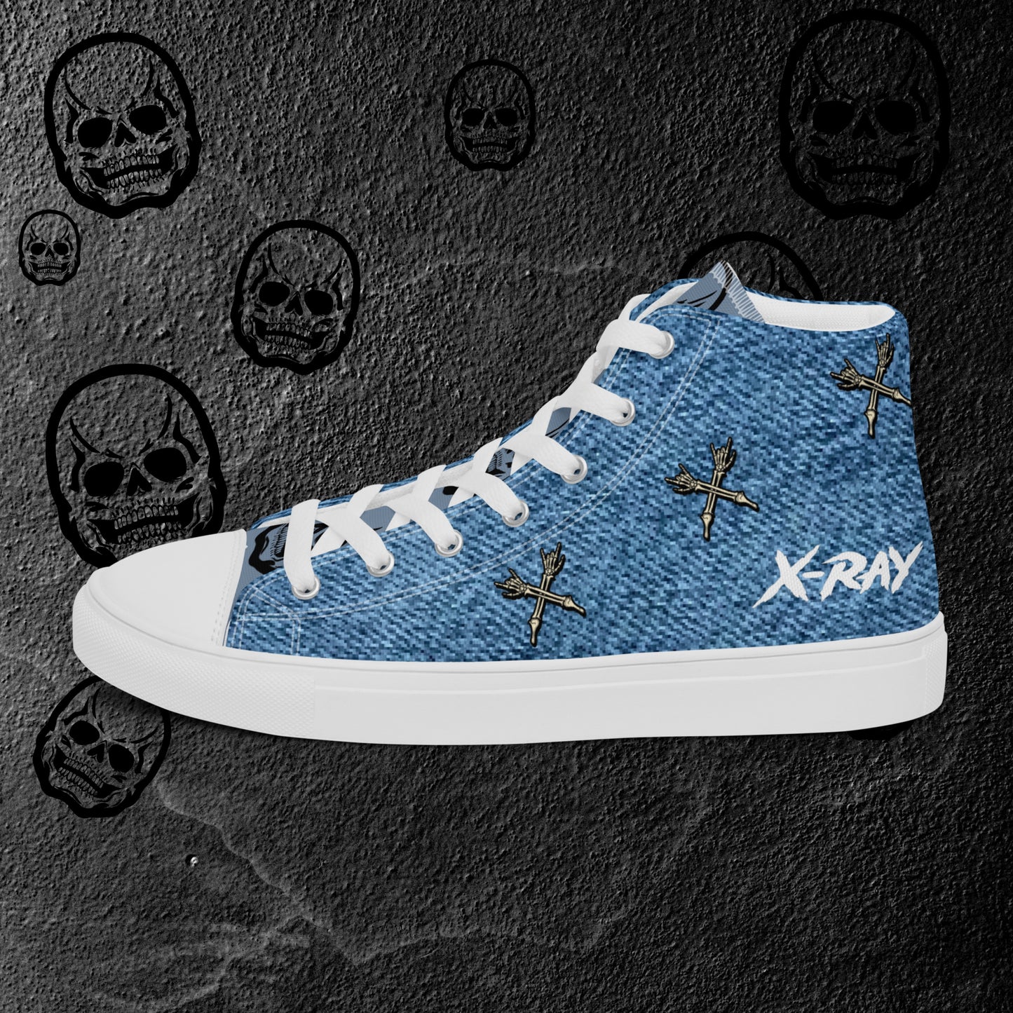 Men's High Tops Blue