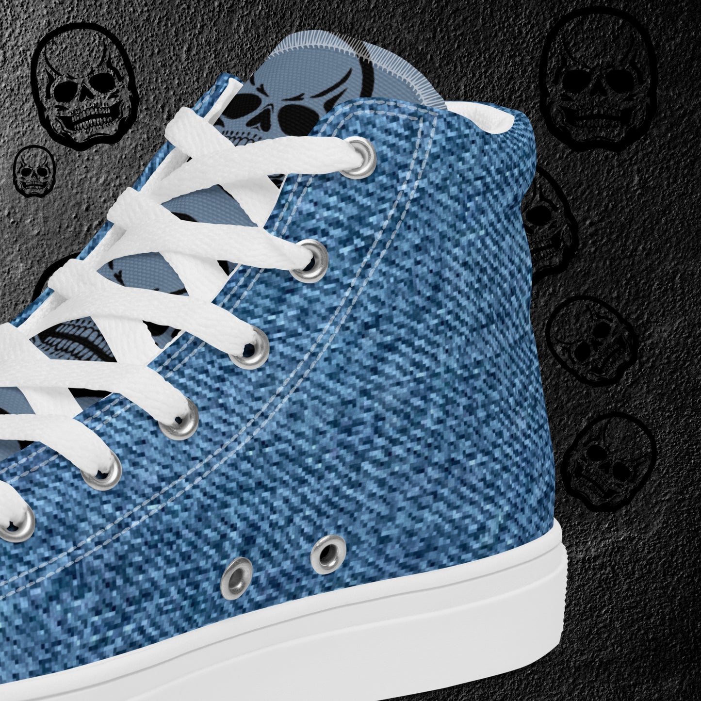 Men's High Tops Blue