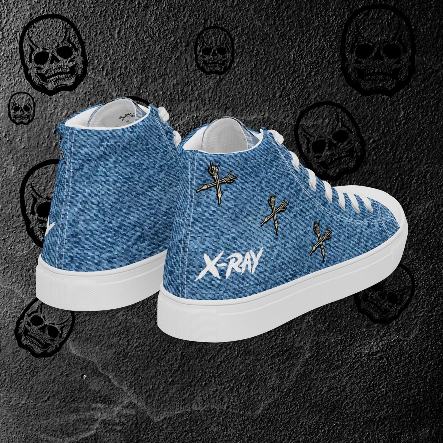 Men's High Tops Blue